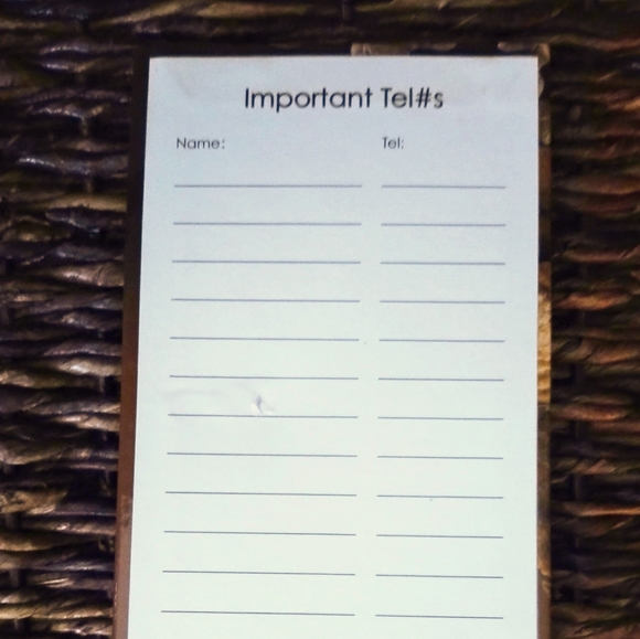 "PlanAhead" Cookies & Milk Notebook/Pad - Picture 8 of 8